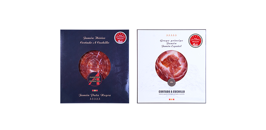 伊比利亞黑豬紅標(biāo)火腿切片